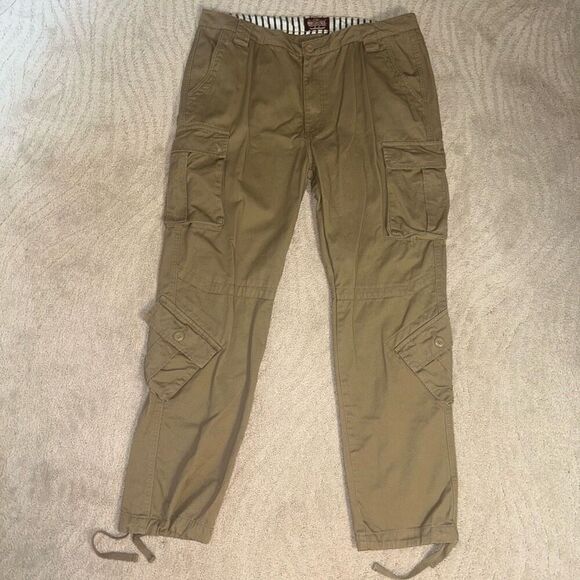 Matchstick NWOT Cargo Cotton Men’s Pants 42 x 32 - Picture 2 of 5